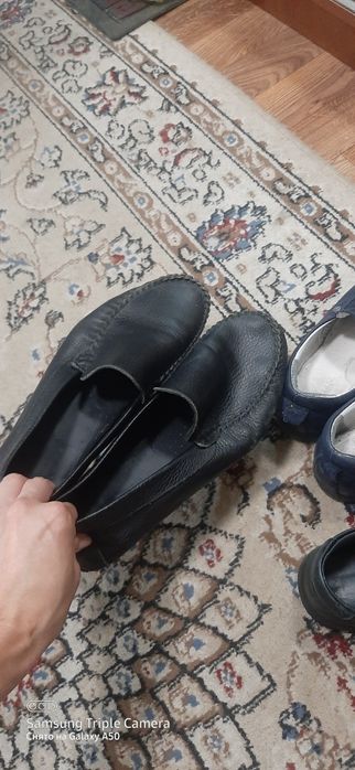 кожанная обувь 5000тг