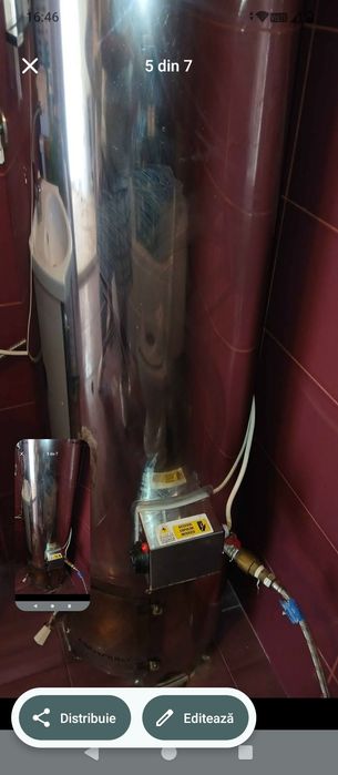 Boiler inox lemn plus electric