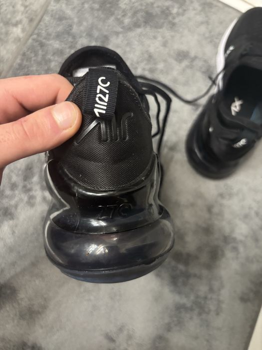 adidasi Air Max 270 ALB NEGRU