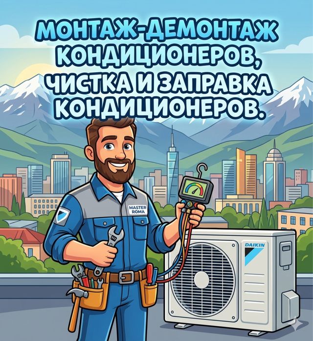 Установка кондиционеров