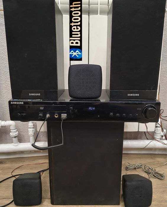 Домашний кинотеатр Samsung  колонки сабвуфер ресивер 5.1
