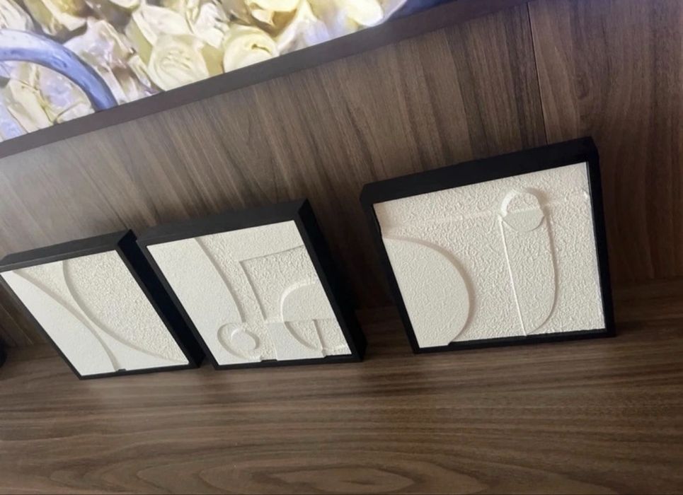 Set 3 decoratiuni 20*20 cm