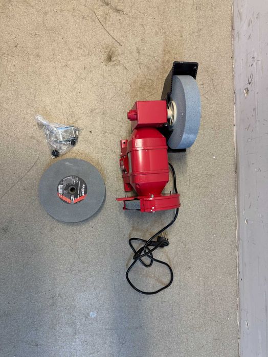 Шмиргел редукторен 250W ø150-200mm RDP-BG03 + Диск  ø200x40xø20mm