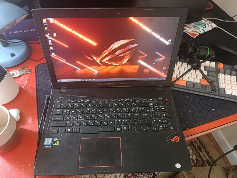 Игровой ноутбук Asus rog strix gl753ve