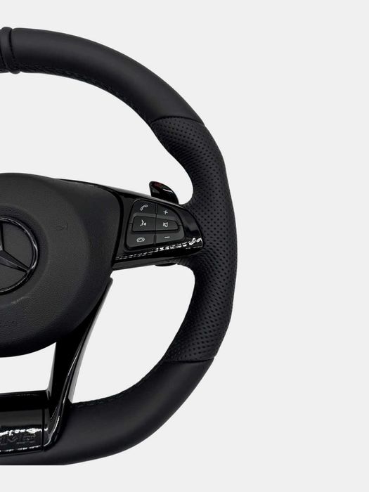 Rul Mercedes-Benz C-Class AMG W205 Tiptronik, Black Piano