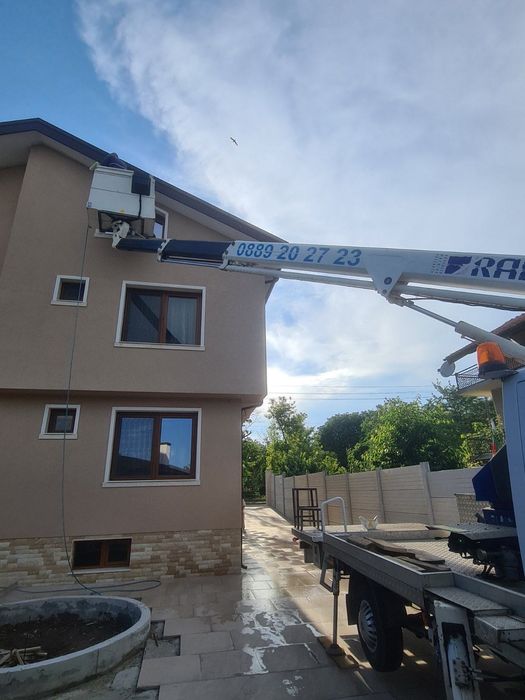 Рязане на опасни дървета и клони. Услуги със самосвал и дробилка .