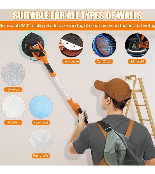 Шлайфмашина (жираф) за стени Drywall