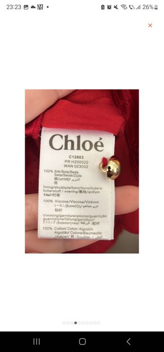 Rochie contemporana Chloé