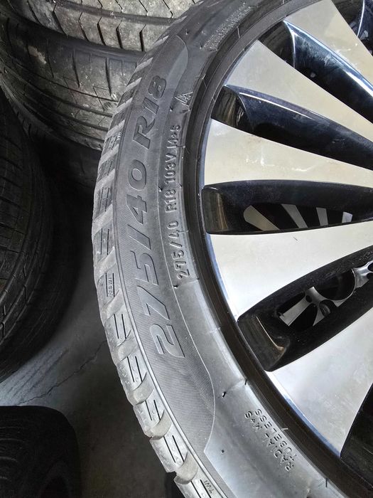 Jante Mercedes W213 E Class  Anvelope iarna top Pirelli 275 40 R18