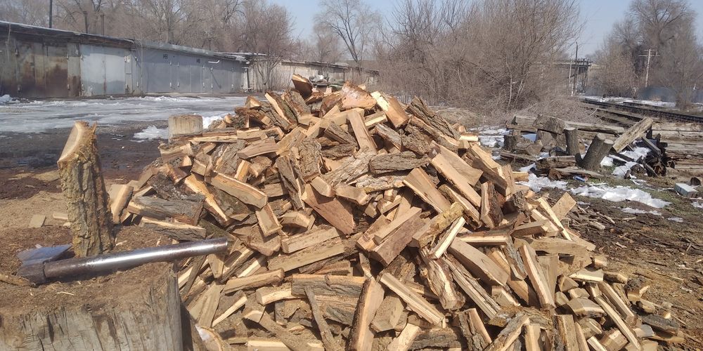 Дрова бля дома и бани
