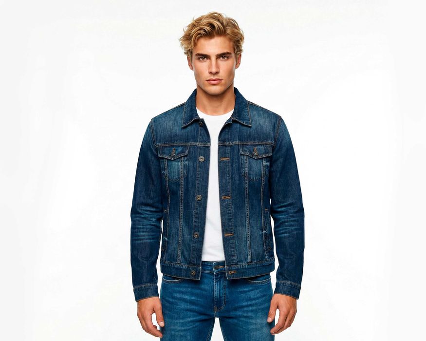 HUGO BOSS Оригинално мъжко дънково яке размер XL