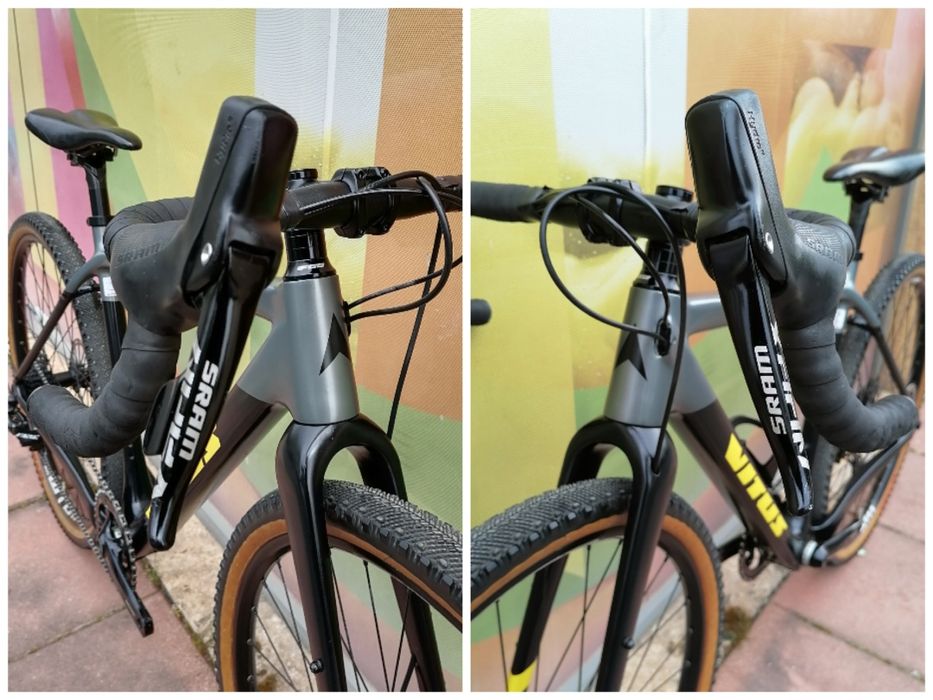 Карбонов Гравел Vitus*XS размер*1x11 Sram Apex*Tubeless Капли