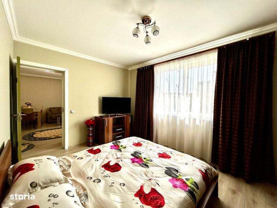 Apartament 2 camere, parcare, strada Cetatii-Floresti