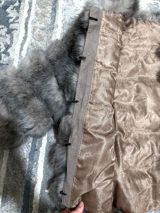 Шуба из песца 3/4 рукав