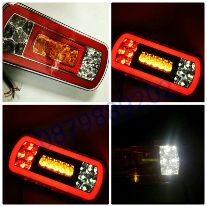 Лед- Диодни стопове за камиони,бусове,ремаркета,платформи-12-24волта