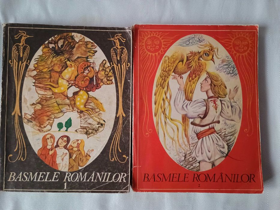 Basmele romanilor 1 si 2 /ilustratii : Done Stan (carti vechi )