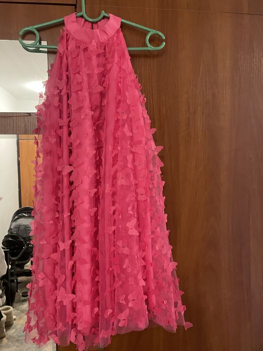 Рокля XS - розова