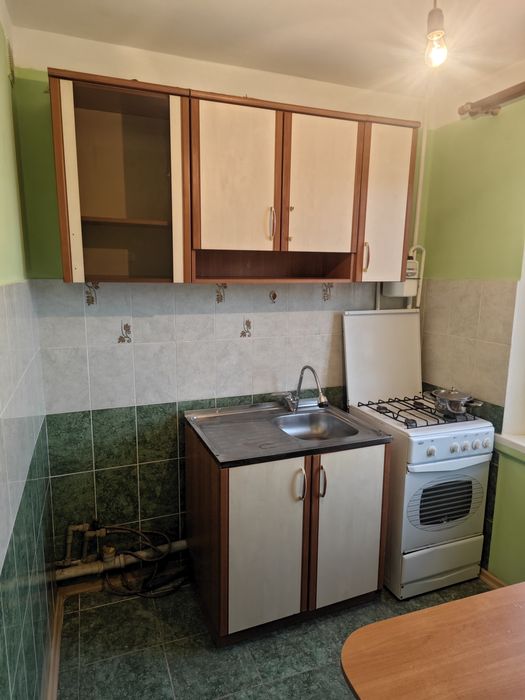 Кухонный гарнитур МДФ с стальной мойкой