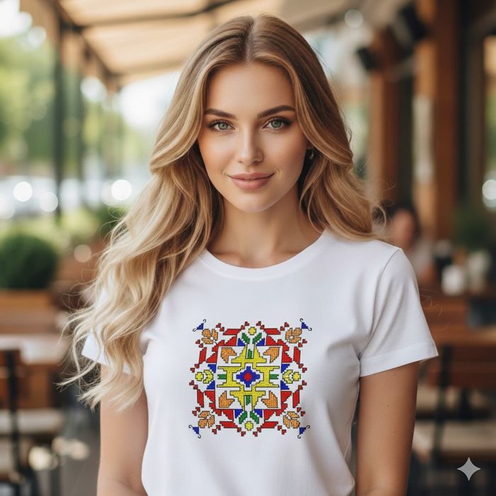 Тениска с шевици