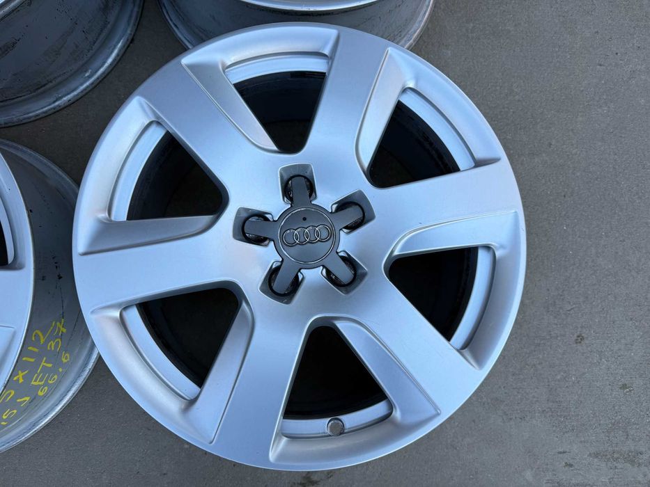 4 бр. оригинални алуминиеви джанти AUDI 17" 5x112 , ф66.6, ET37, 7,5J