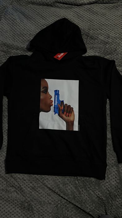 Supreme hoodie black M