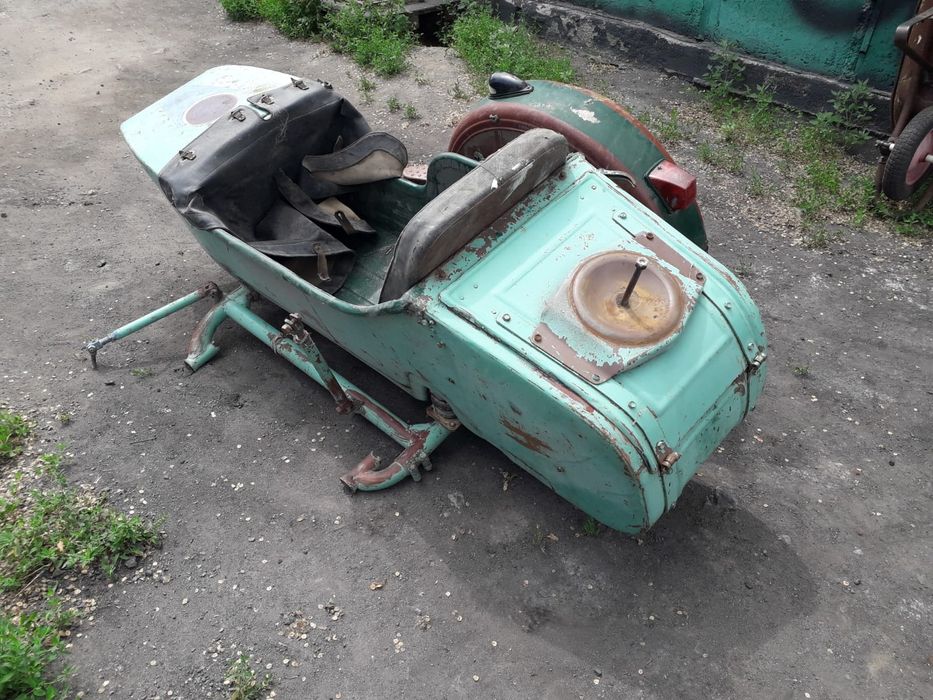 Коляска люлька для мотоцикла