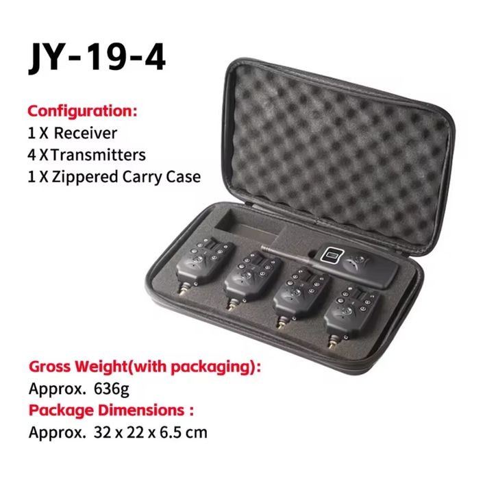 SET 4+1 AVERTIZORI cu statie model (FL) JY-19-4