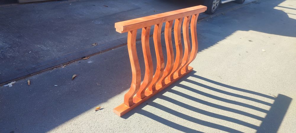 Деървен парапет по поръчка