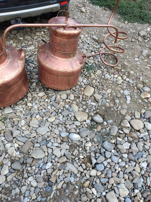 Vindem si facem cazane de țuică din cupru(aramă), iar capacitatea aces