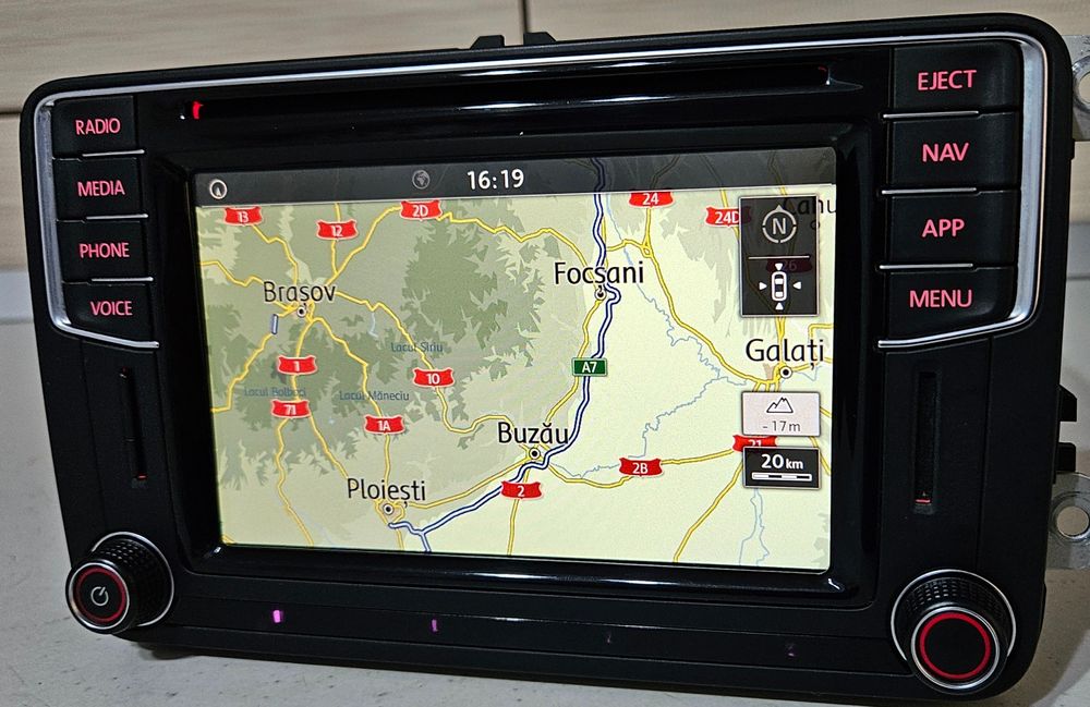 Navigatie VW, MIB2 originala, Waze, CarPlay/AA, Youtube, etc