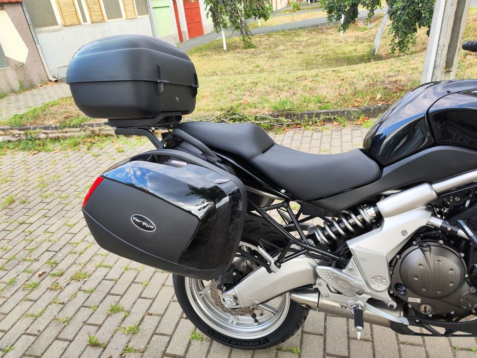 Kawasaki Versys 650 – 2007 – 39.000 km – 3 cutii, crash bars, touring