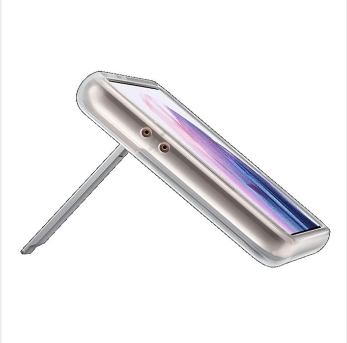 Husa hibrid originala Samsung Clear Standing Cover Galaxy S21 5G G991