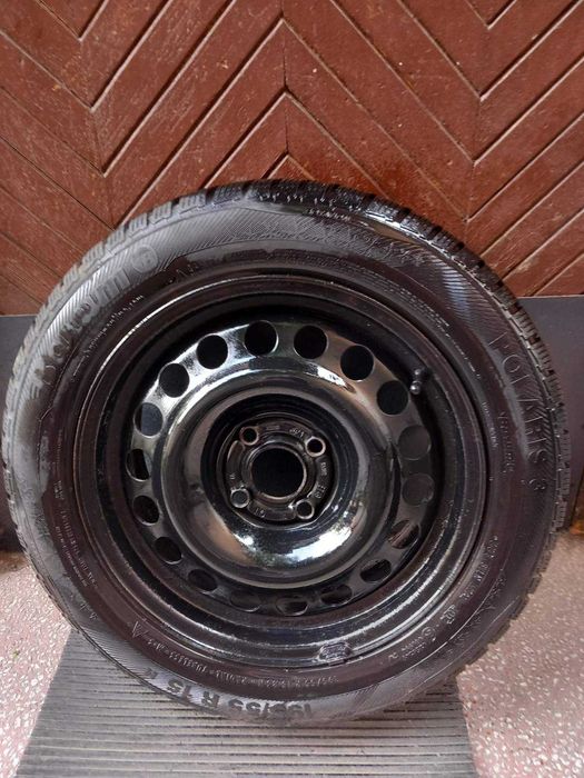 Зимни гуми с метални джанти - BARUM 195/55/R15