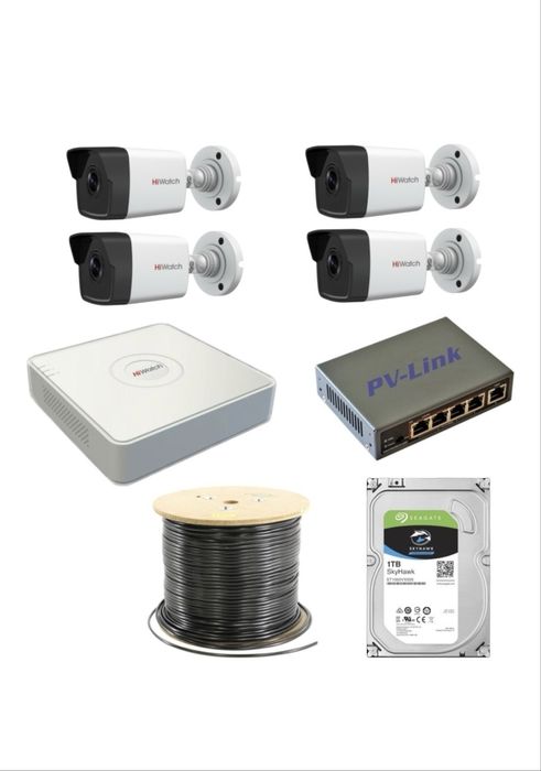 Установка камер видео наблюдения