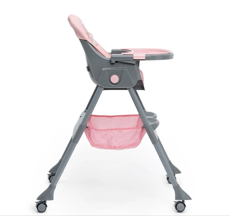 Стульчик для кормление розовый