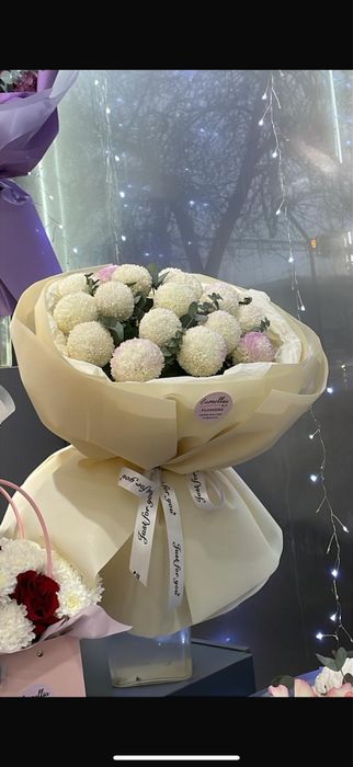 Букет цветы 7000 тг район сайран