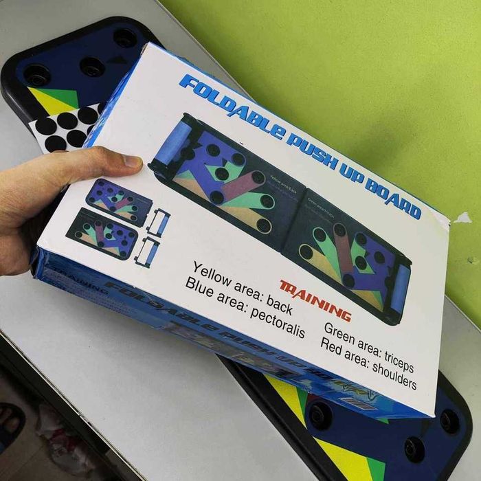 ПРОМО!! Дъска за трениране, Борд за лицеви опори с различни хватове