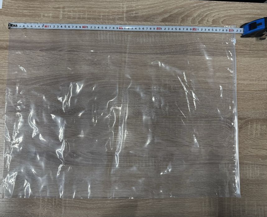 Зип-пакеты слайдер 60×46 см Прозрачные
