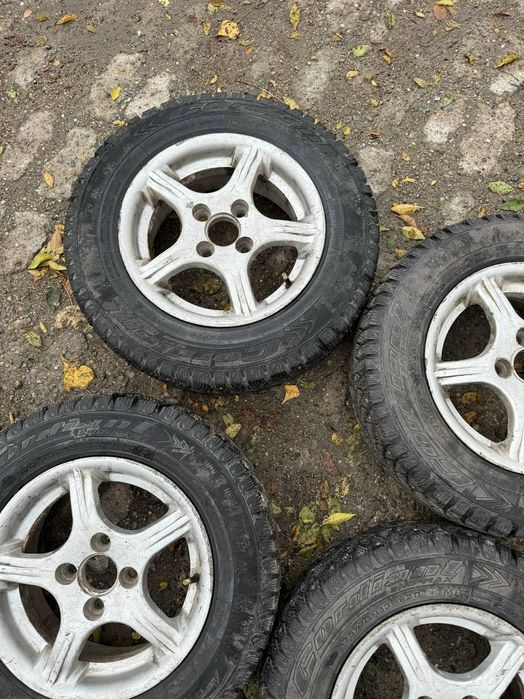 Диски R13 (4*98) с шинами 175/70 R13 Cordiant