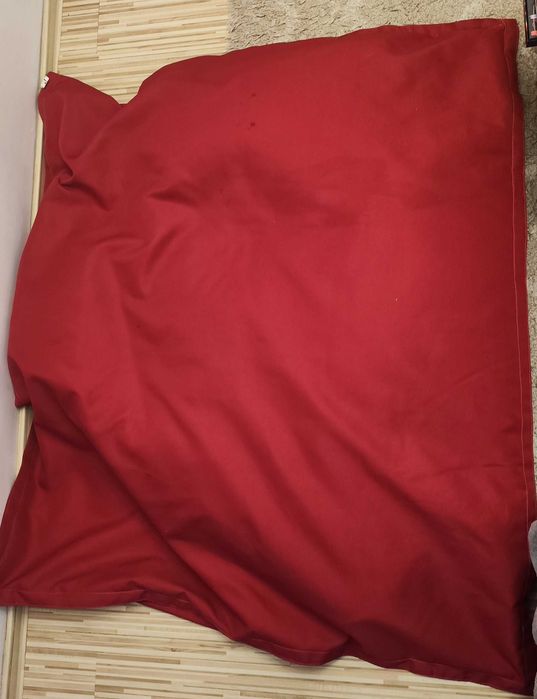 Fotoliu saltea waterproof  tip bean bag / puf Lazy marime L visiniu