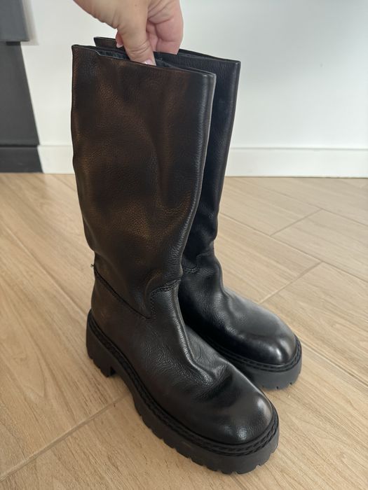 Cizme dama piele