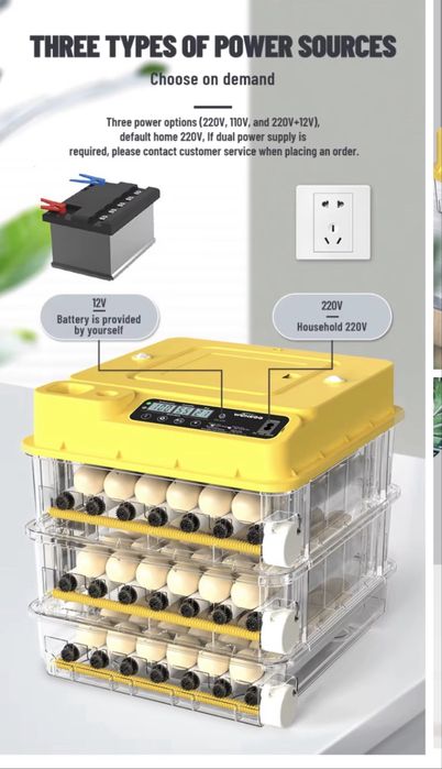 Автомат инкубатор 36/72/144/216/288