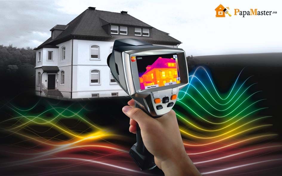 Услуга тепловизор Акустика. Тешилган  трубаларни топамиз