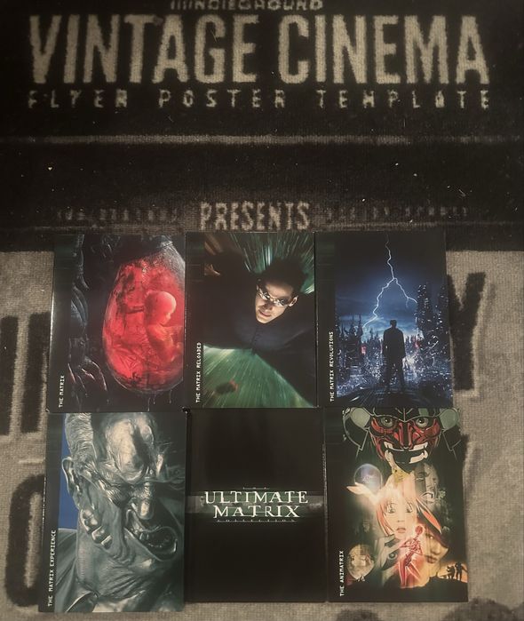 Filme DVD Matrix 1-4 Colectia Completa + Revisted ( Originale )