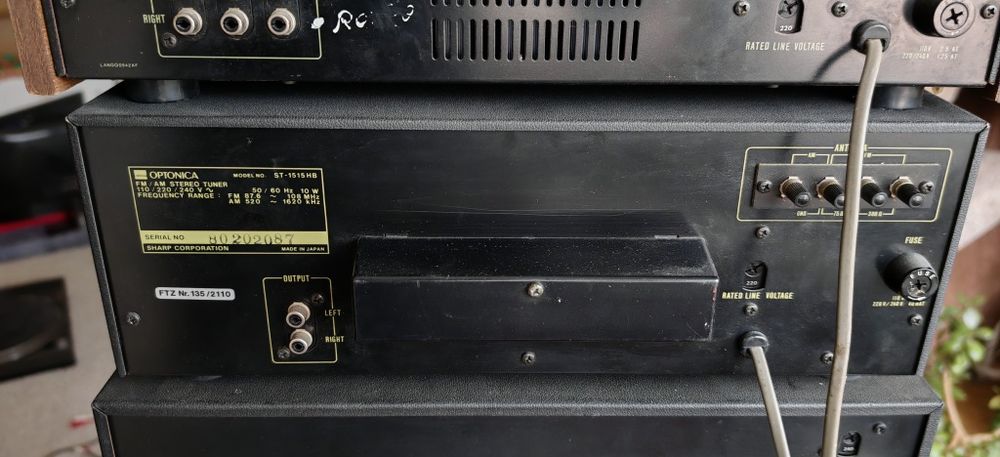 Продавам Optonica сет-усилвател, тунер и дек
