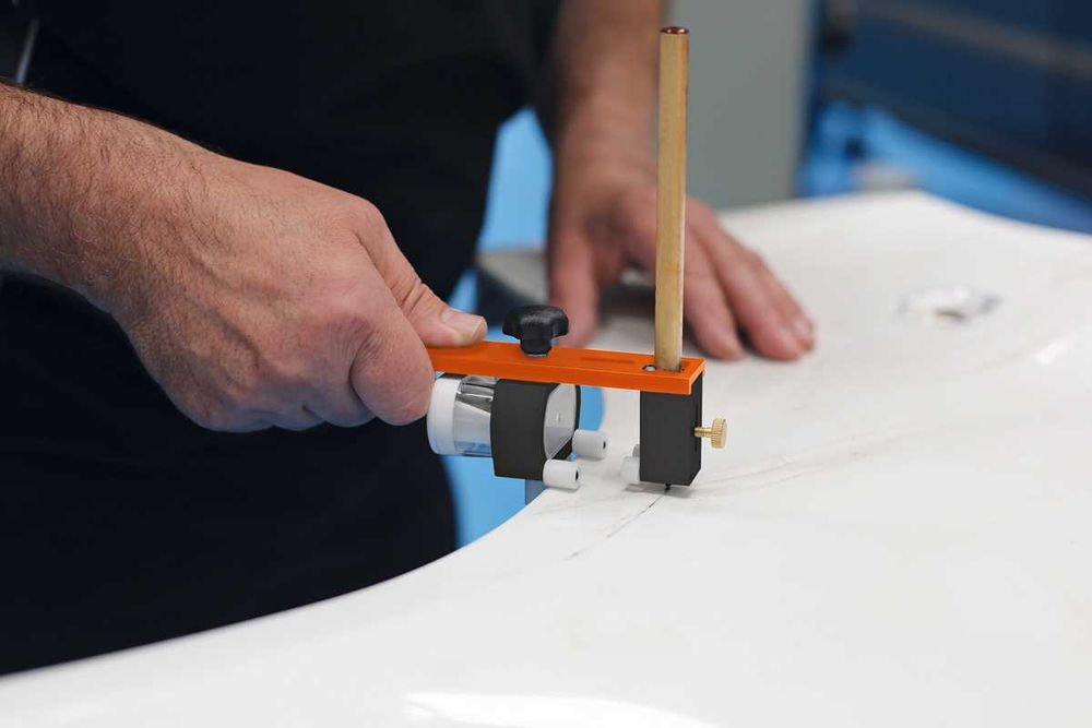 Инструмент за маркиране на калници и контури по купето Power-TEC 92688