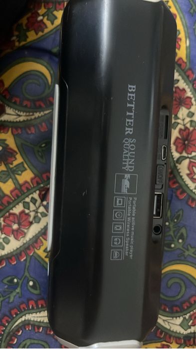 Колонка KOLEER Bluetooth бас USB SD AUX как JBL