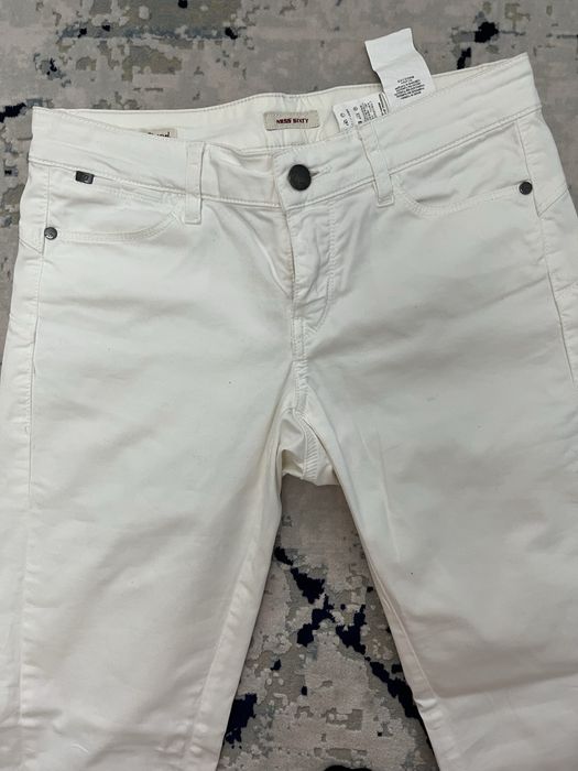 Pantaloni dama albi Miss Sixty