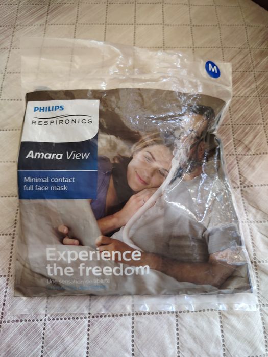, Маска за сънна апнея цяло лице  Philips Respironiks  Amara wiev