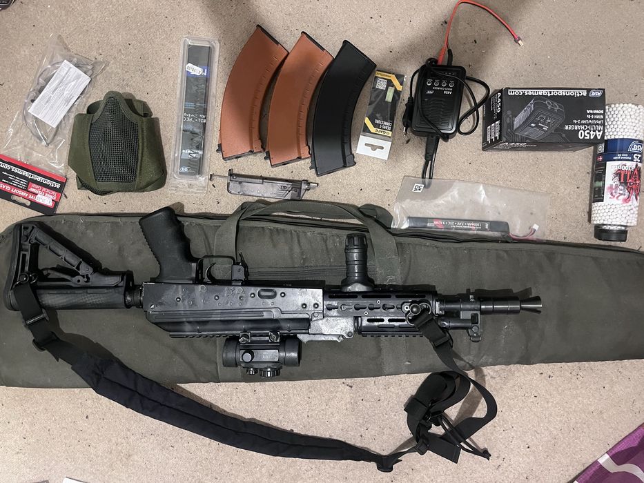 Set Complet AIRSOFT  AK Tactical - gata de joc
